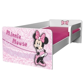 Pat copii Minnie P1 2-12 ani cu protectie laterala detasabila