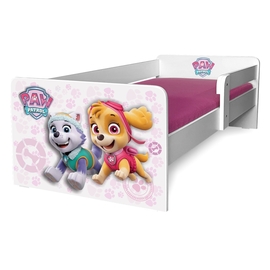 Pat copii Paw Patrol Pink P1 2-12 ani cu protectie laterala