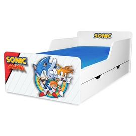 Pat copii Sonic 2-12 ani cu sertar
