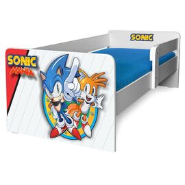 Pat copii Sonic P1 2-12 ani cu protectie laterala detasabila