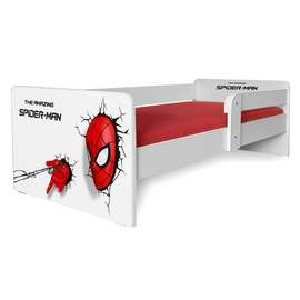 Pat copii Spiderman P1 2-12 ani cu protectie laterala detasabila
