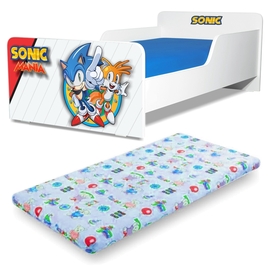 Pat copii Start Sonic 2-12 ani cu saltea inclusa
